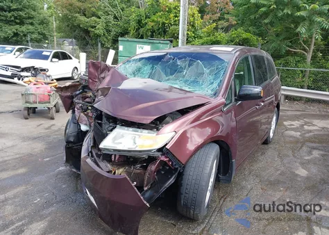 2012 Honda Odyssey Touring/Touring Elite z USA, uszkodzony, nr VIN 5FNRL5H98CB035454